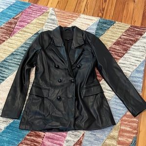 BlankNYC Faux Leather Jacket (NWT), Medium